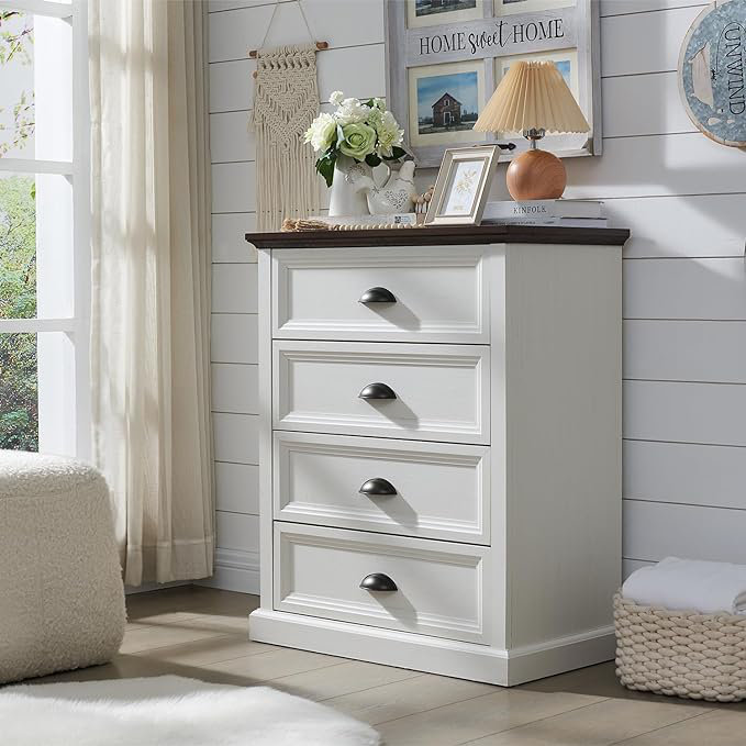 4 top drawer dresser chest